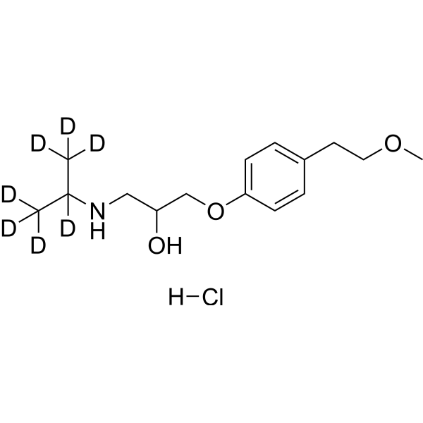 Metoprolol-d7 hydrochloride (Metoprolol-d7 succinate) 1219798-61-4